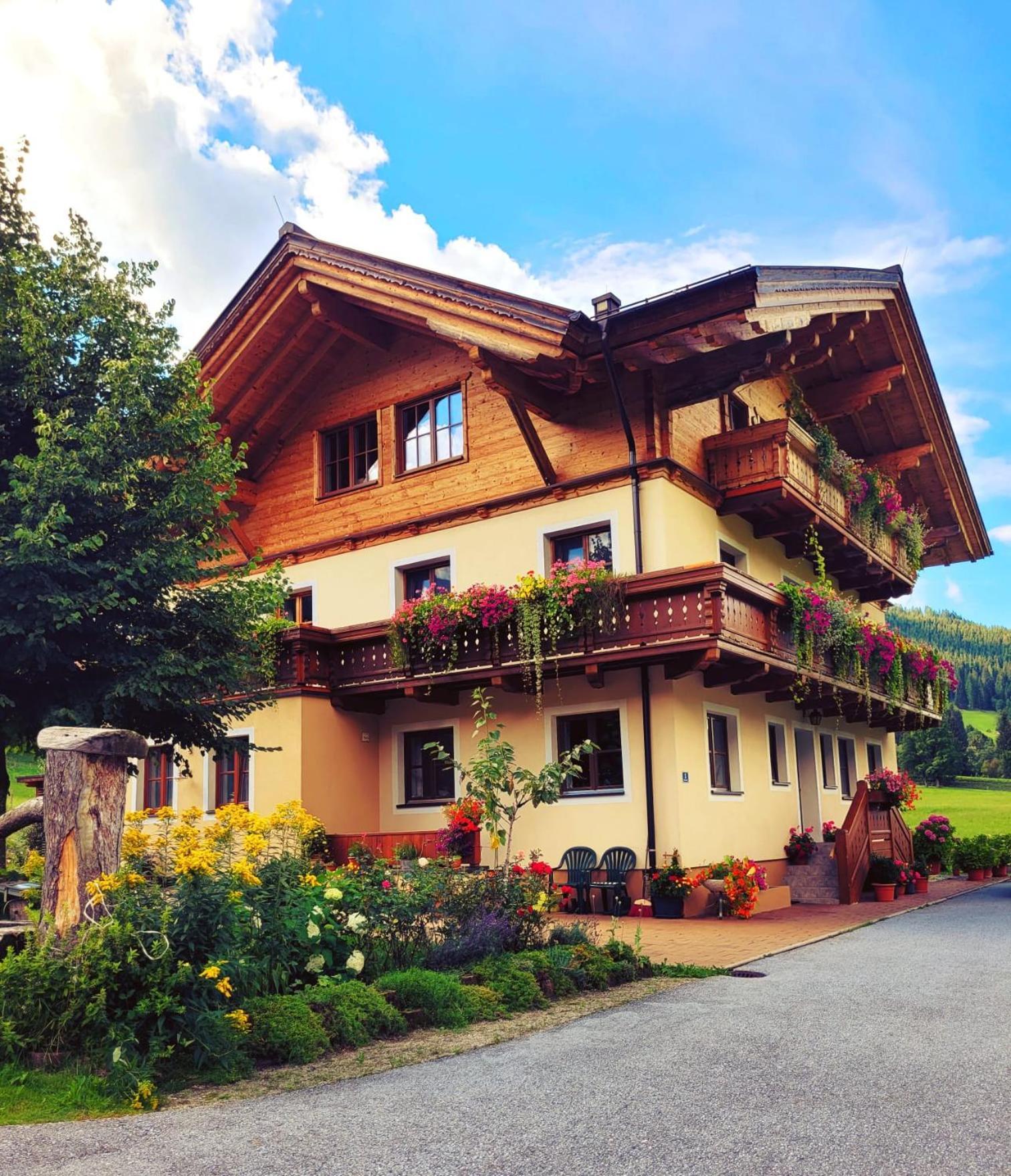 Arche Hof Oebristhof Apartment Kleinarl Bagian luar foto